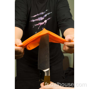 Gant en latex domestique de couleur orange/gant en caoutchouc multi-usage